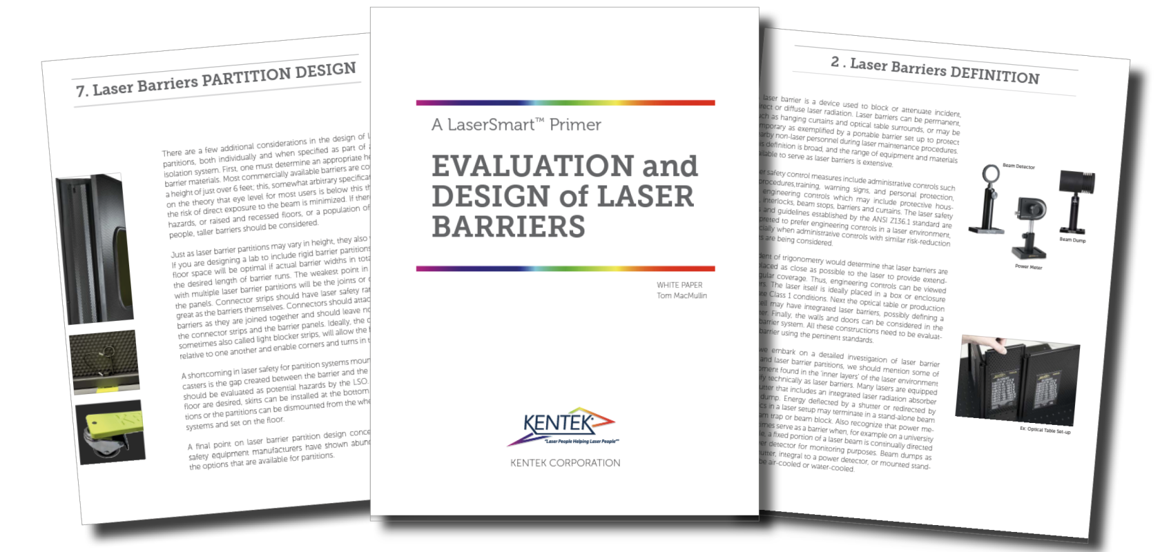 Laser clearance blocking material